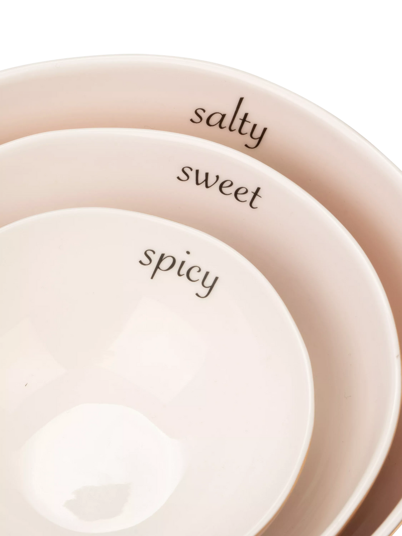 Yvonne Ellen fine china nesting bowls set of 3, UK version