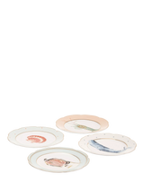 John Lewis Yvonne Ellen Under The Sea Bone China Cake Plates Set of 4- Buy online at McGrocer