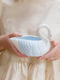 Yvonne Ellen swan stoneware sauceboat 250ml, UK version