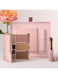 Sculpted By Aimee Glow Kit makeup gift set with palette and lipstick (British brand)