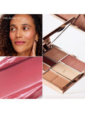 Sculpted By Aimee Glow Kit makeup gift set with palette and lipstick (British brand)
