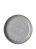 Denby Studio Grey stoneware coupe plate 17cm (British brand)
