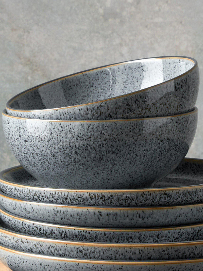 Denby Studio Grey stoneware cereal bowl 17cm (British brand)