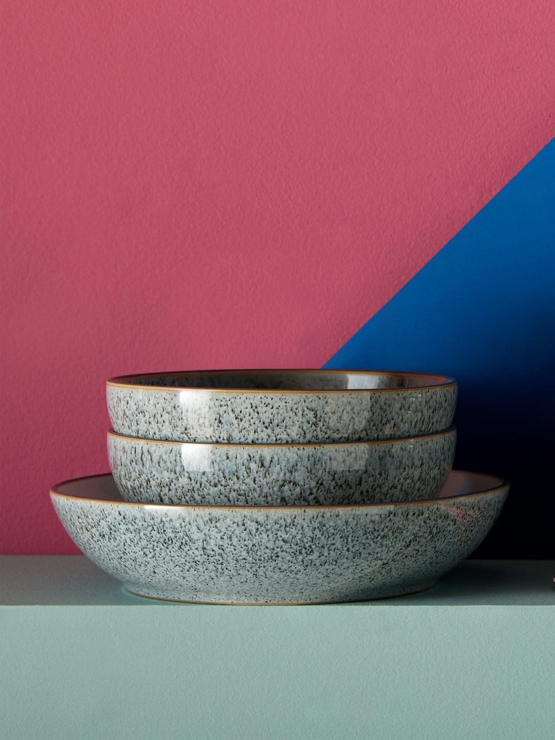 Denby Studio Grey stoneware cereal bowl 17cm (British brand)