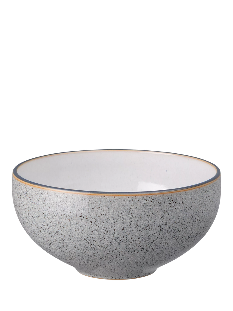 Denby stoneware ramen bowl Studio Grey 17cm, UK version