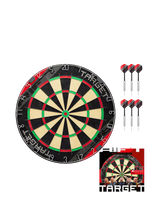 John Lewis Target Darts Rift Dartboard Set Black- Buy online at McGrocer