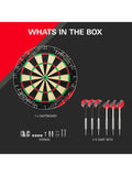 Target Darts Rift dartboard set black (British brand)