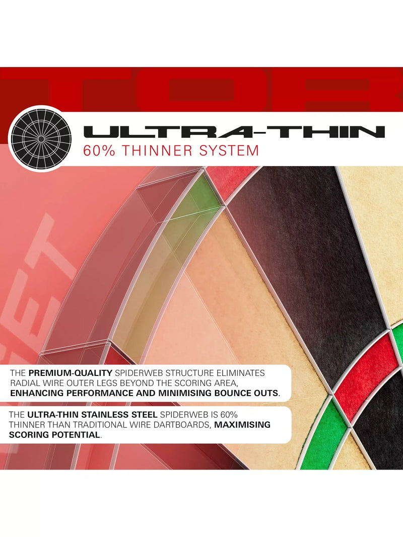 Target Darts TOR dartboard black - British product