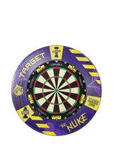 John Lewis Target Darts World Champion Edition TOR Dartboard and Surround Bundle Black/Purple- Buy online at McGrocer