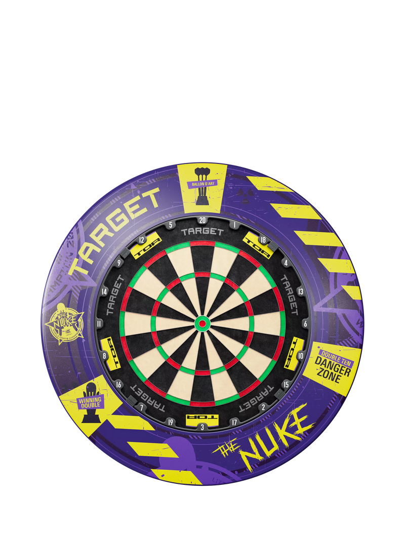 Target Darts World Champion Edition dartboard and surround bundle - British product