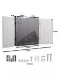 Target Darts dartboard cabinet set black, UK version