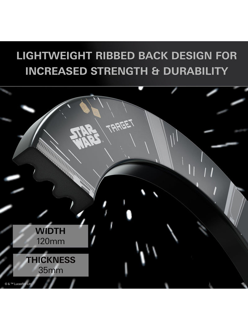 Target Darts Star Wars dartboard bundle with Millennium Falcon surround, UK version
