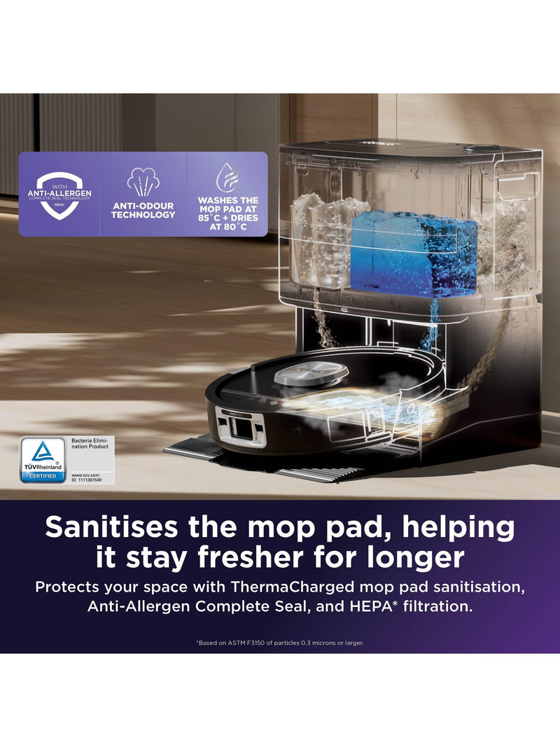 Shark PowerDetect UV robot vacuum black - British product
