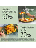 Panasonic 4-in-1 microwave with airfry, convection, grill 27L (British brand)