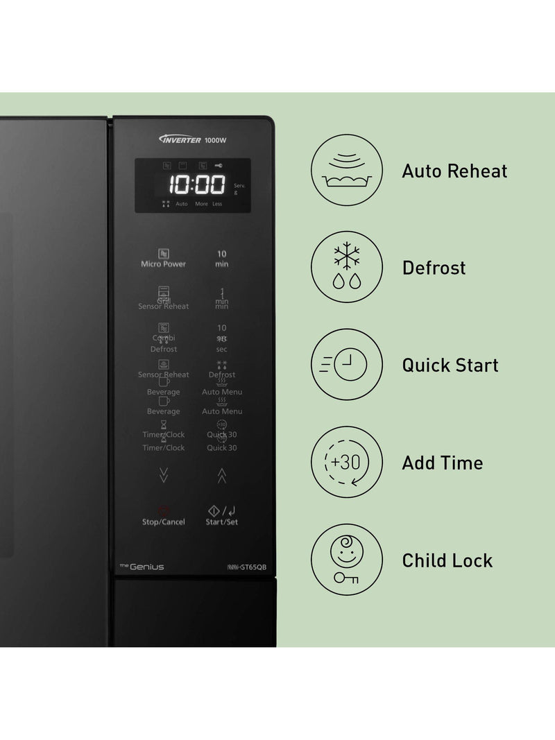 Panasonic Solo Microwave 32L Black (British brand)