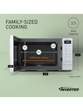 Panasonic white freestanding microwave 32L (British brand)