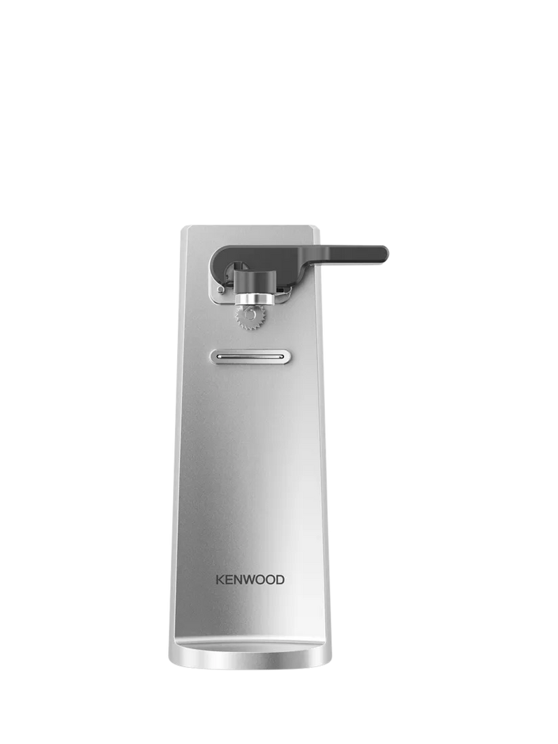 Kenwood electric can opener silver countertop appliance, imported from the UK