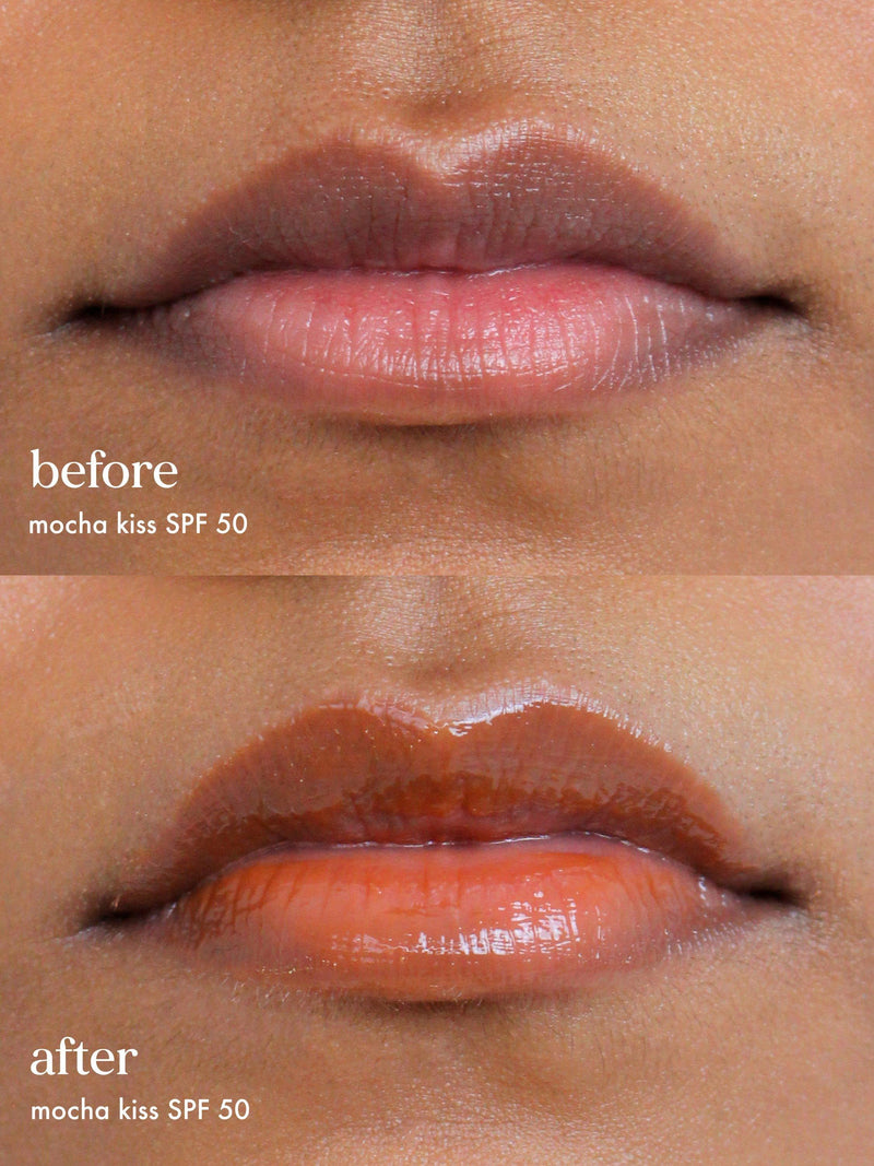 Hello Sunday tinted lip balm Mocha Kiss 15ml, imported from the UK