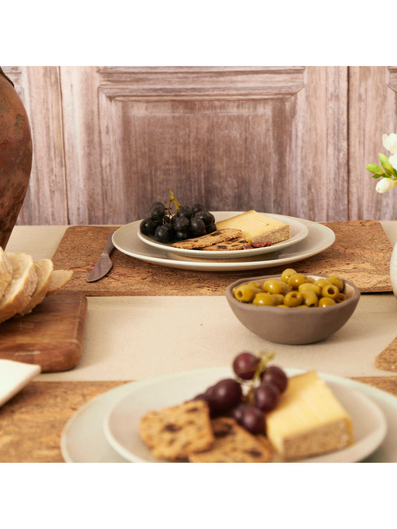 LIGA natural cork placemats set of 4 rectangular (British brand)