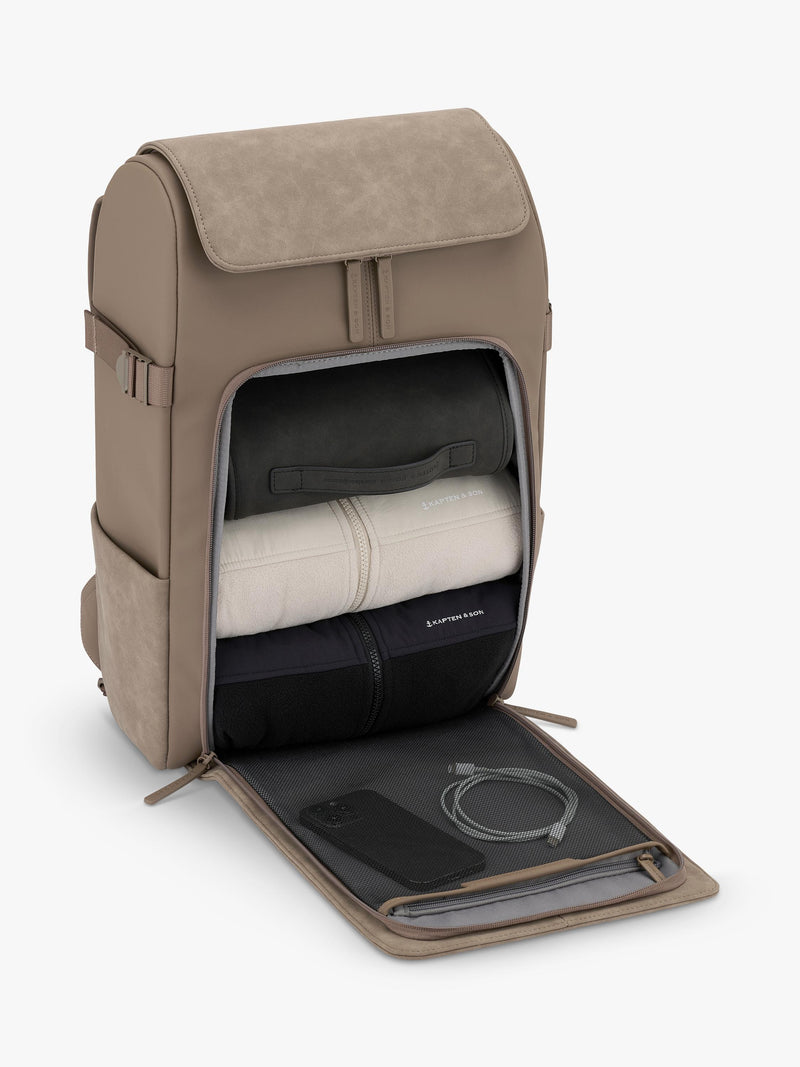 Kapten & Son Bali backpack 25L Walnut - British product