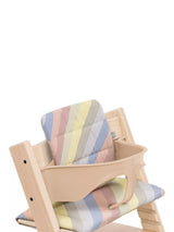 John Lewis Stokke Tripp Trapp Cushion Pastel Stripes- Buy online at McGrocer