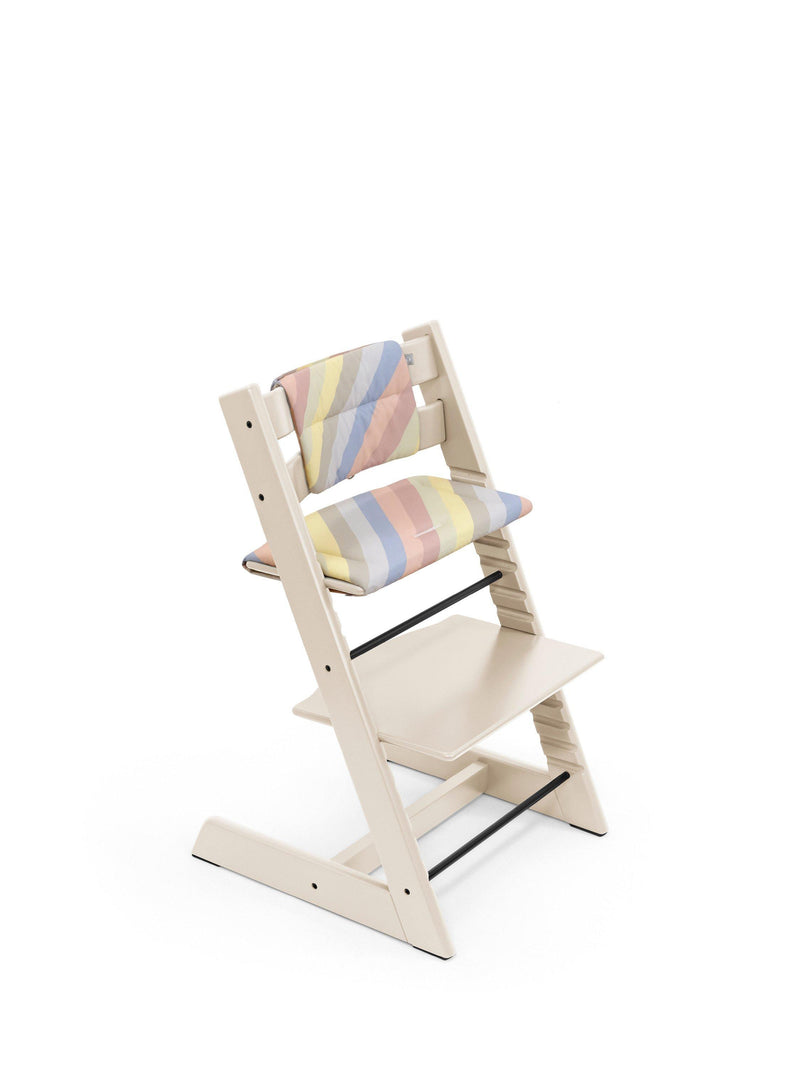 Stokke Tripp Trapp cushion pastel stripes, UK version