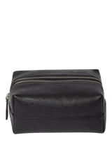 John Lewis Osprey London Double Zip Small Wash Bag, Black- Buy online at McGrocer