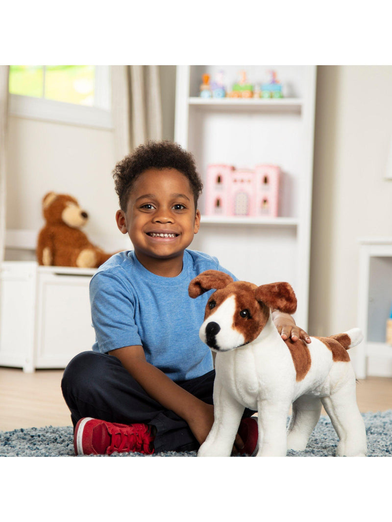 Melissa & Doug Jack Russell Terrier soft toy (British brand)