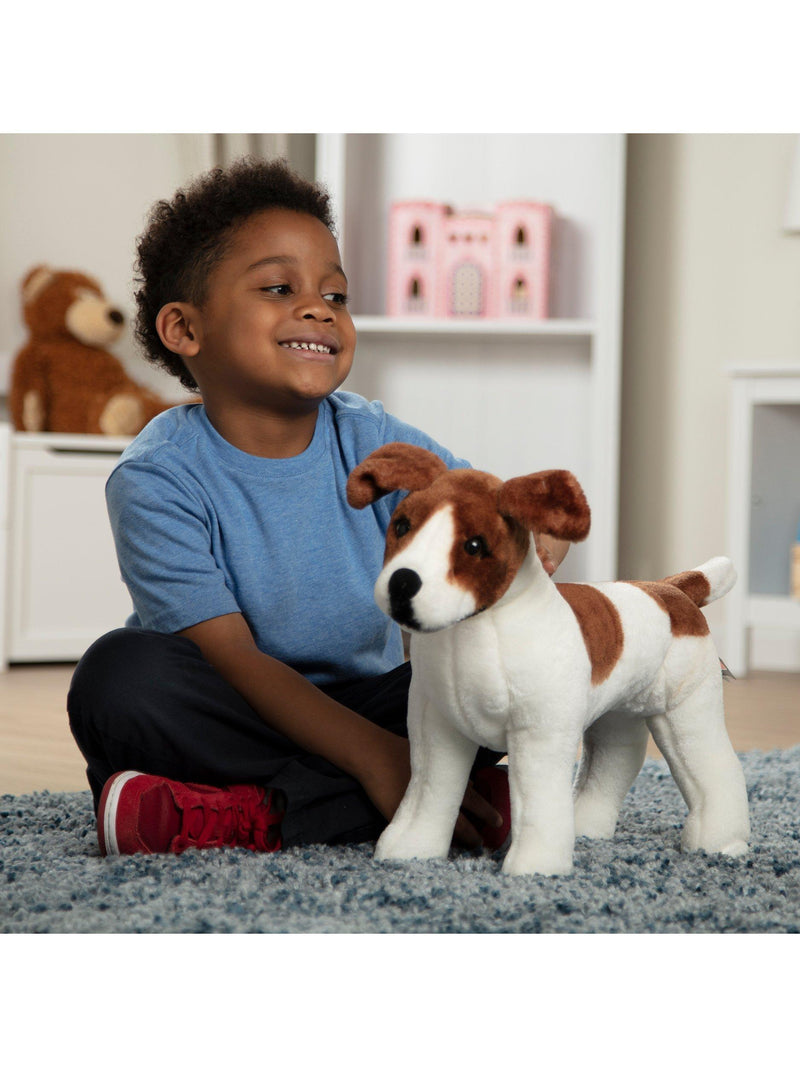 Melissa & Doug Jack Russell Terrier soft toy (British brand)