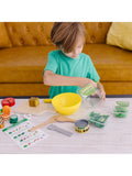 Melissa & Doug salad play set with spinner, imported from the UK