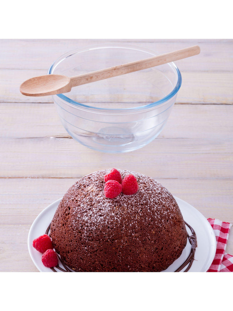 Ôcuisine clear glass mixing bowl 3.1L, imported from the UK