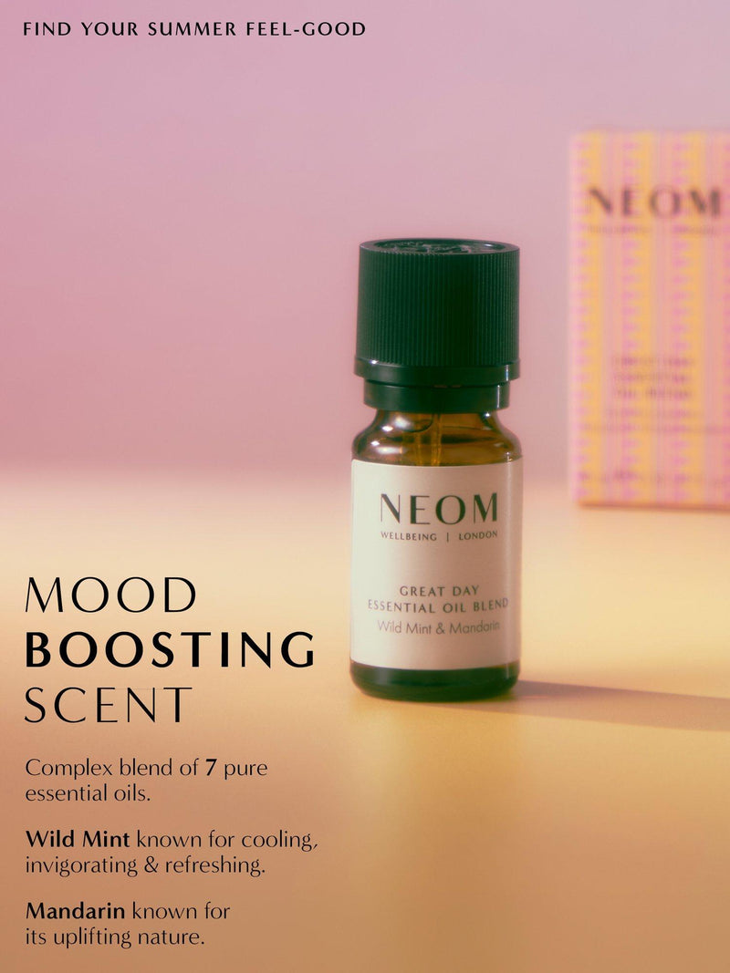 NEOM Great Day essential oil blend 10ml (British brand)