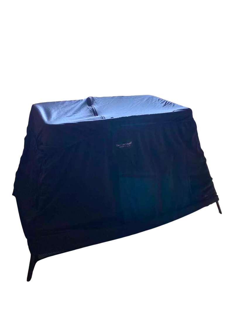 SnoozeShade travel cot shade for baby sleep (British brand)