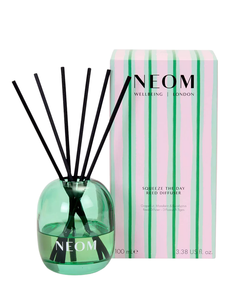 NEOM Wellbeing London Squeeze The Day reed diffuser 100ml - British product