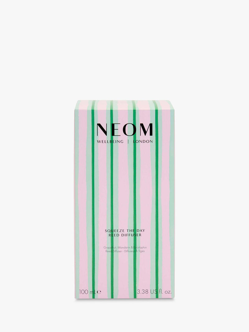 NEOM Wellbeing London Squeeze The Day reed diffuser 100ml - British product