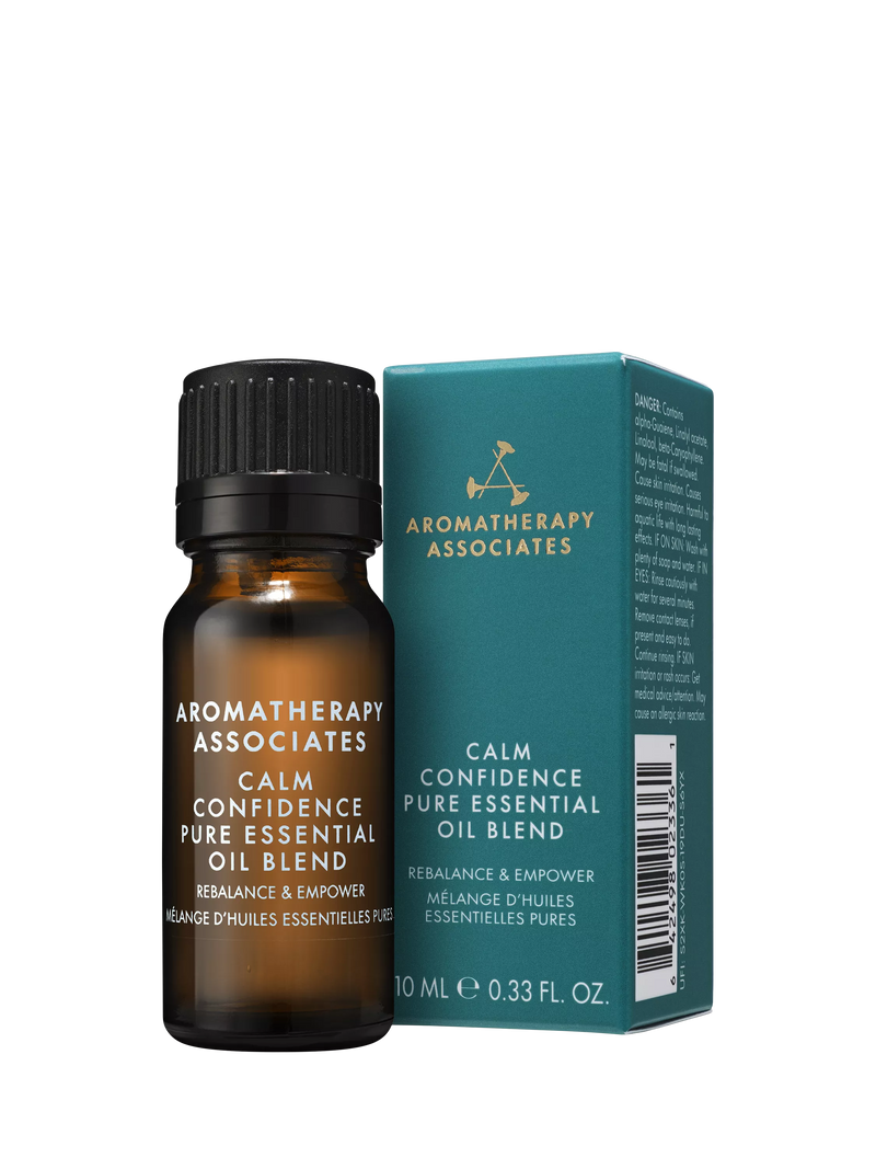 Aromatherapy Associates Calm Confidence essential oil blend 10ml, imported from the UK