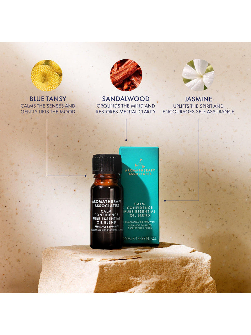 Aromatherapy Associates Calm Confidence essential oil blend 10ml, imported from the UK