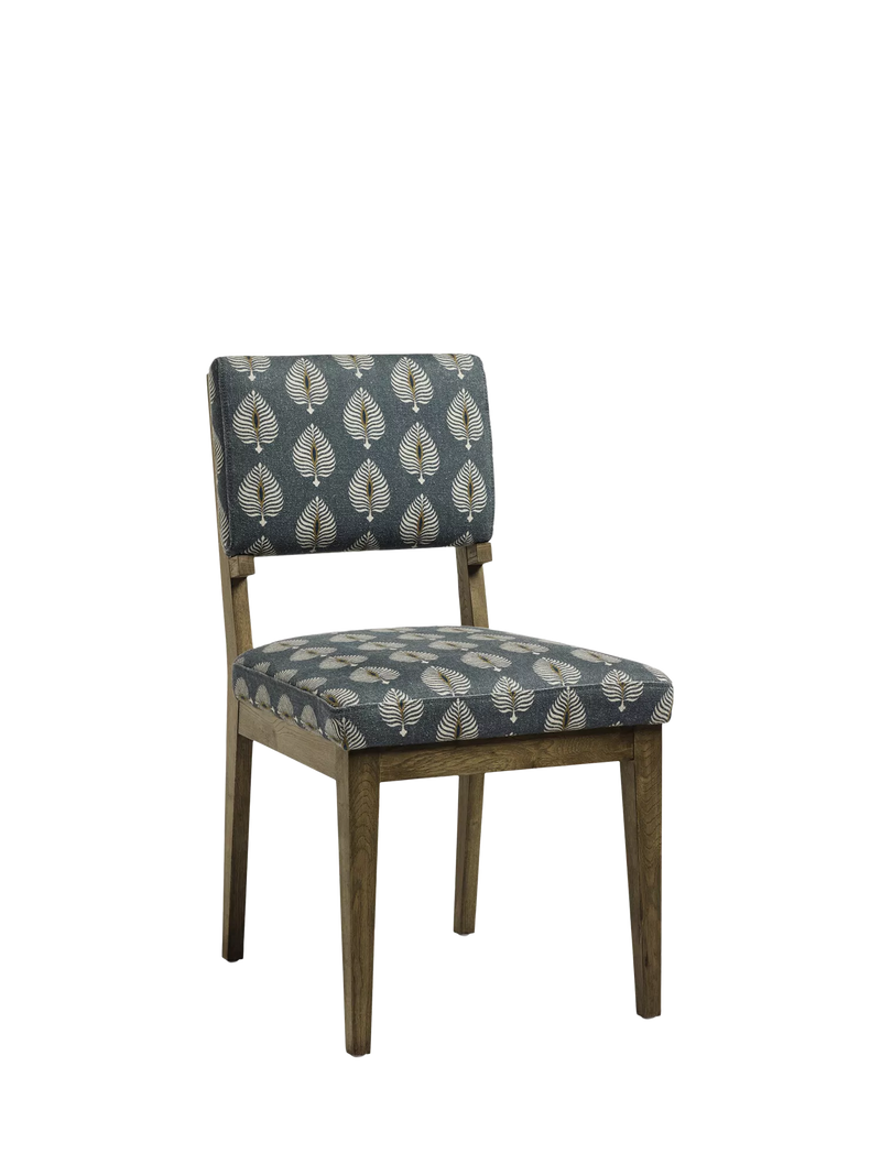 OKA Vincent dining chair Ocellus petrol, imported from the UK