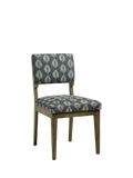 OKA Vincent dining chair Ocellus petrol, imported from the UK