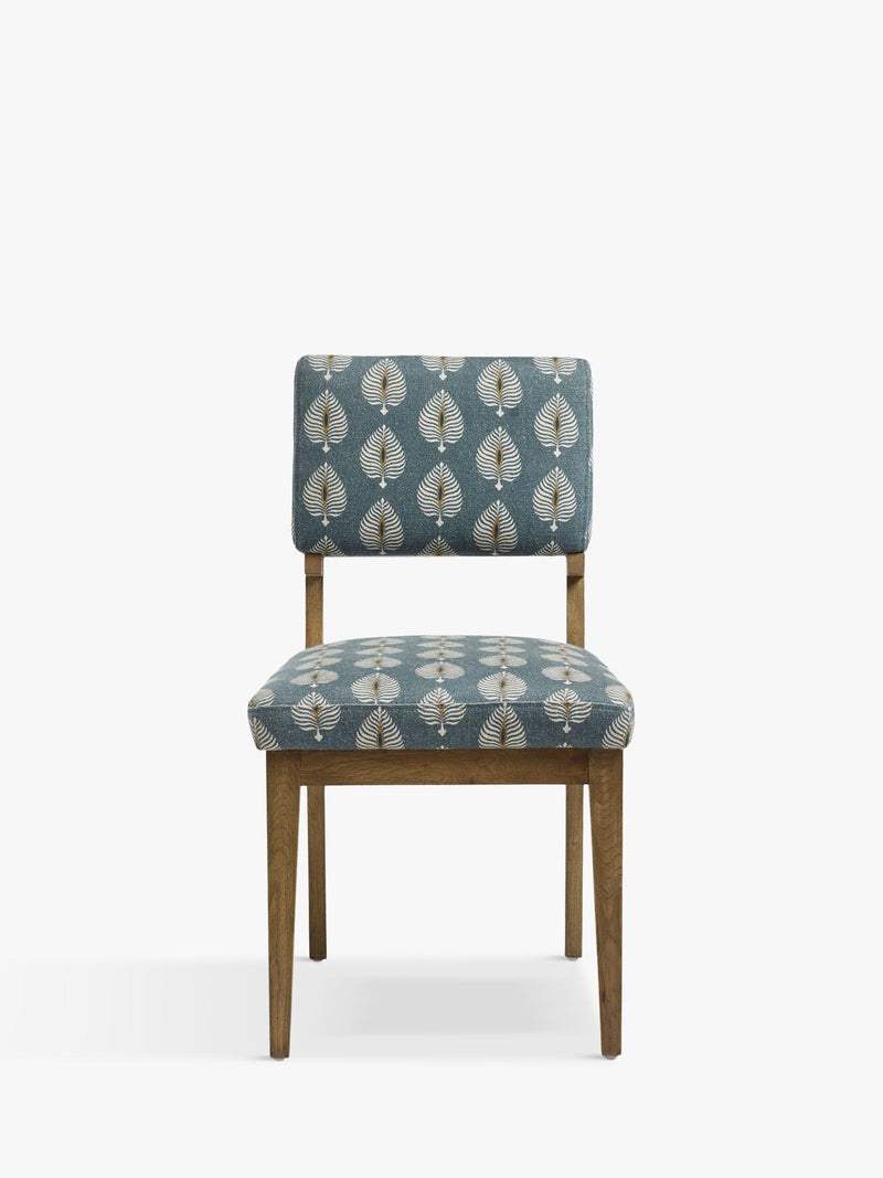 OKA Vincent dining chair Ocellus petrol, imported from the UK