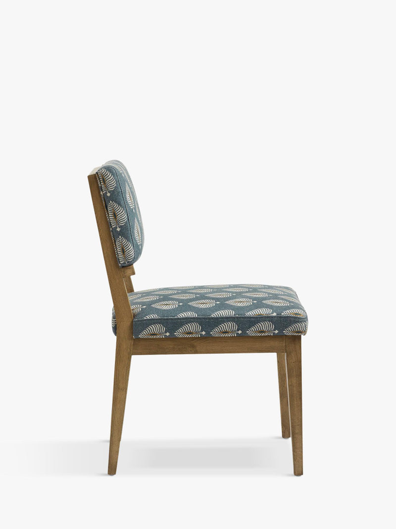 OKA Vincent dining chair Ocellus petrol, imported from the UK
