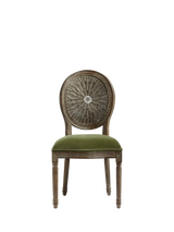 John Lewis OKA Washakie Velvet Upholstered Dining Chair- Buy online at McGrocer