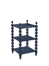 John Lewis OKA Huxley Side Table Pure Indigo- Buy online at McGrocer