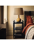 OKA Huxley side table in Pure Indigo (British brand)