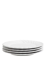 John Lewis OKA Nephele Ceramic Dinner Plate Set of 4 29cm White- Buy online at McGrocer