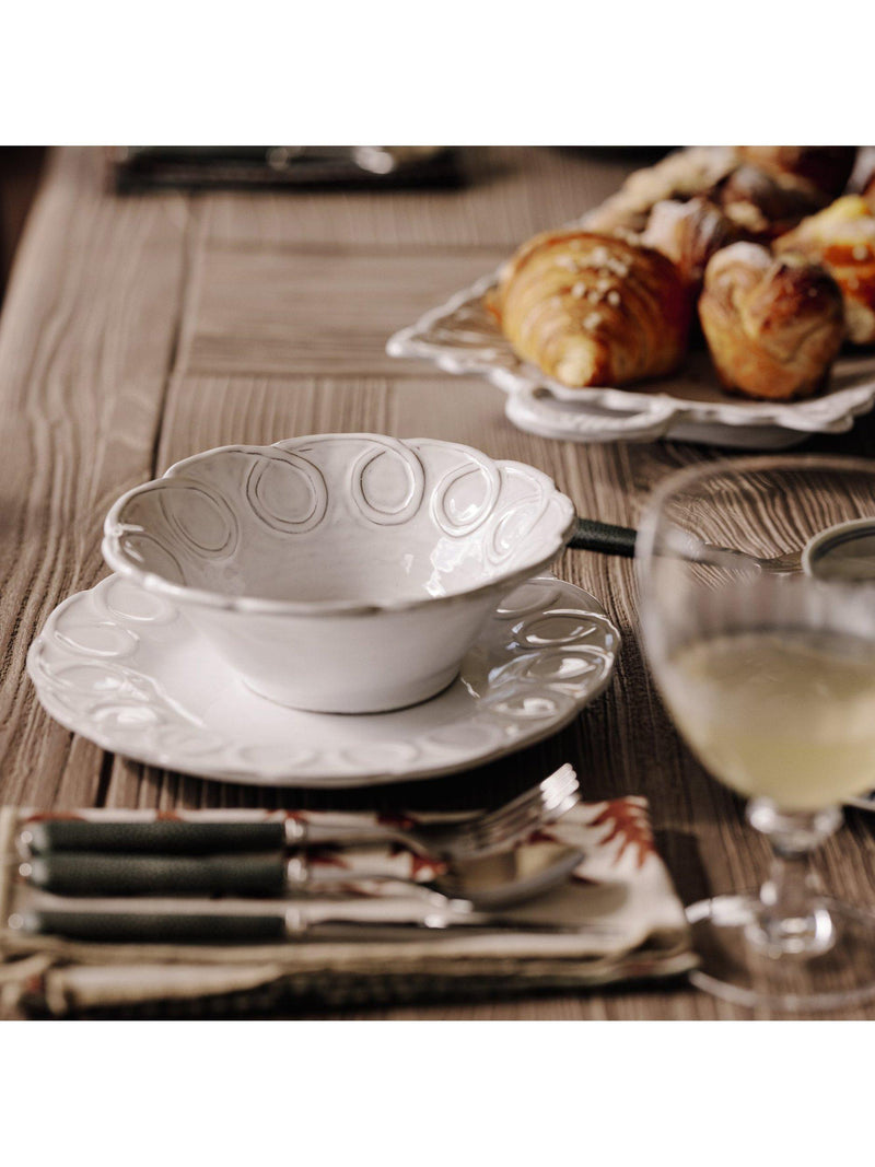 OKA Nephele side plates set of 4 23cm, imported from the UK
