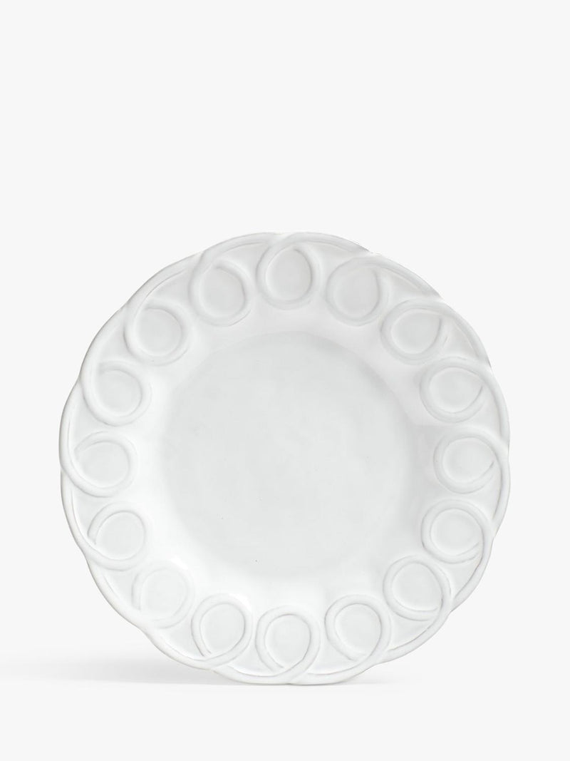 OKA Nephele side plates set of 4 23cm, imported from the UK