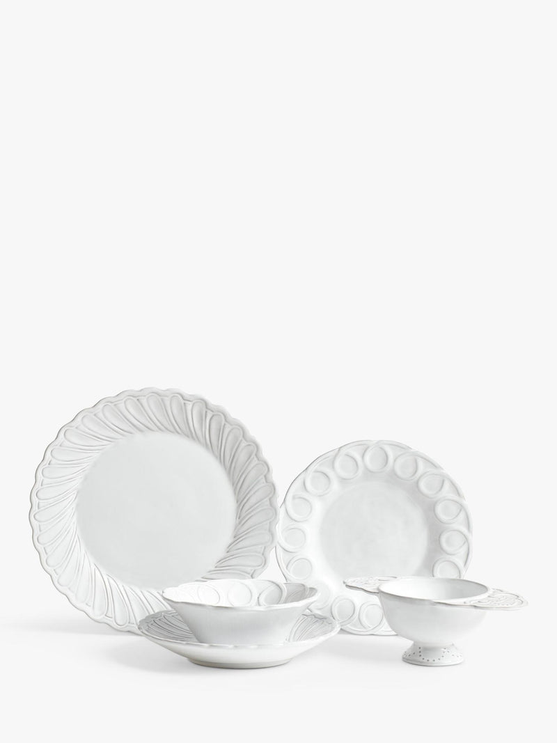 OKA Nephele side plates set of 4 23cm, imported from the UK