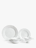 OKA Nephele white cereal bowl set 15cm, imported from the UK