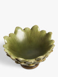 OKA artichoke decorative bowl 30cm green, imported from the UK
